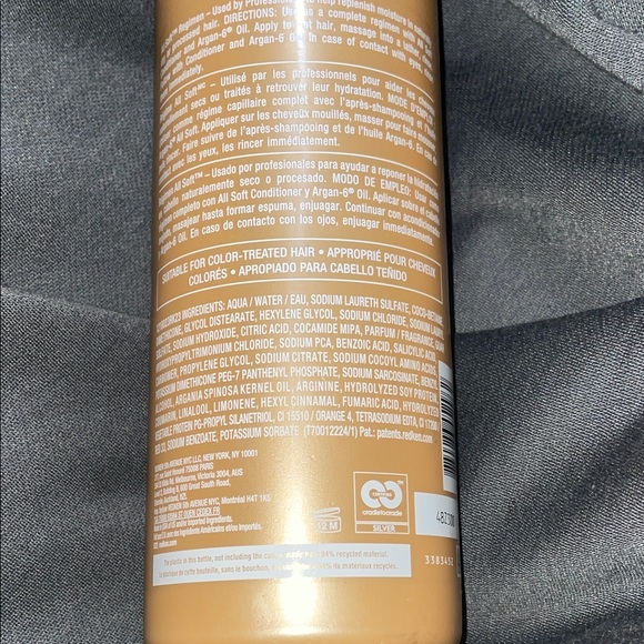 Redken All Soft Shampoo - - Picture 3 of 5
